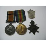 A WWI Medal Pair, comprising War Medal and Victory Medal to 51633 Pte C.H. Leedham, Yorks and