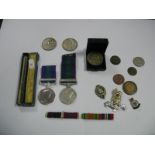 A King George VI General Service Medal to 22331575 Cpl P.L. Cooper, RAPC with Malaya bar, plus a