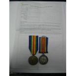 A WWI Medal Duo, comprising War Medal and Victory Medal to 49016, T.E. Artley, West Yorks