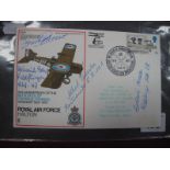 Hans Rossbach Royal Air Force Halton (Lutfwaffe Commemorative Signed), Military Flown Cover Dated
