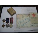 WITHDRAWN - A WWII And Later Set of Four Medals, comprising General Service Medal with Palestine Bar