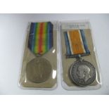 A WWI Medal Duo, comprising War and Victory Medal to J-73436 E. Allison, boy 1 Royal Navy.