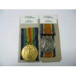 A WWI Medal Duo, comprising War Medal and Victory Medal to 191453 Spr.S.Thompson, Royal Engineers.