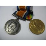 A WWI Medal Duo, comprising War Medal and Victory Medal, to 94202 Pte E. Kerslake , Royal Army