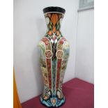 A Moorcroft Prestige Vase, painted in the 'Roof Top Paradise' pattern, designed by Paul Hilditch,
