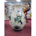 A Moorcroft Pottery Vase, painted in the 'Snow Song' pattern, designed by Rachel Bishop, shape 7/