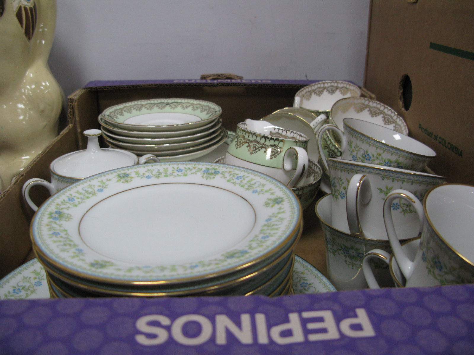 Noritake 'Spring Meadow' and Gladsone tea ware:- One Box