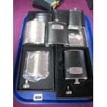 Modern Gent's Hip Flasks, boxed:- One Tray