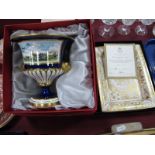 Spode 'Battle of Britain' Vase, limited edition of 250, Royal Worcester Royal Mint Jubilee