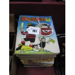 Beano Comic Library, comics including No.1 1982, approximately sixty.