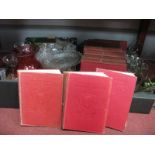 A Quantity of Glassware, Hutchinsons pictorial History of The War:- Two Boxes