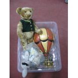 Harrods 1999 Bear, Steiff Donkey and Polar Bear cub, ballooning model.