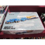 A Corgi 'Heavy Haulage' 1:50th Scale Diecast Model #18002 Pickfords Scammell Contractor x 2, with