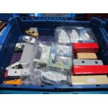 Twenty Items 1:76 Scale Diecast Vehicles Boxed and Loose, by Oxford, Corgi and EFE, twelve cars,