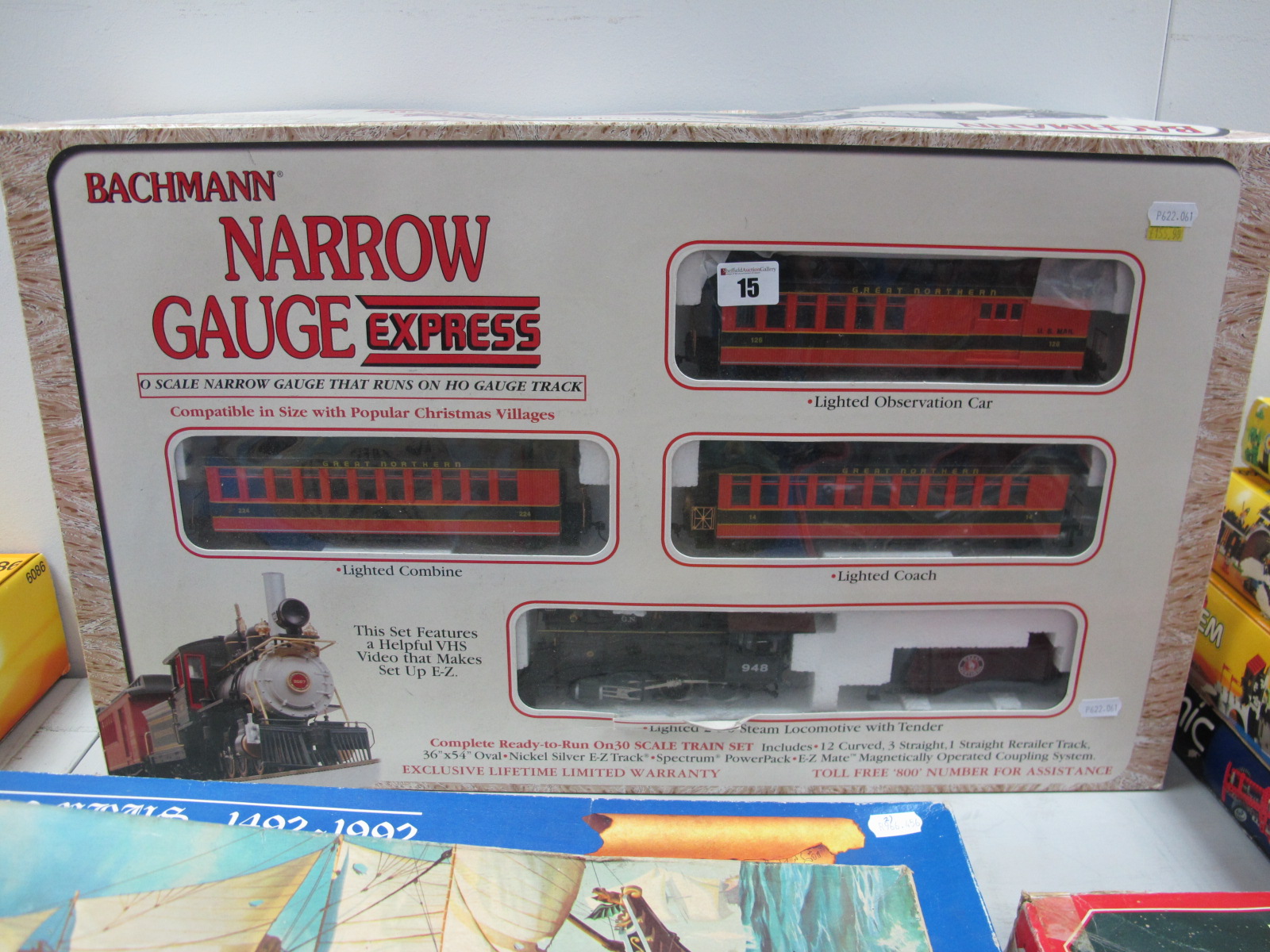 A Bachmann On30 Scale Ref No 25005 Narrow Gauge (Runs on "HO"Gauge Track) Great Northern Express