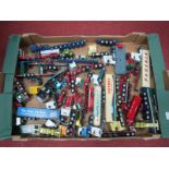 A Quantity of 1:76th/1:87th Scale Diecast, plastic commercial vehicle models, trailers by Oxford,
