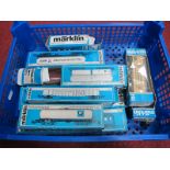 Ten Items Marklin "HO"Gauge Boxed Rolling Stock, Ref No's 4090, 4413, 4417, 4473, 4511, 4575,