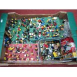 A Quantity of Lego People Minifigures, over one hundred figures noted; together with a small