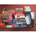 A Collection of Diecast Model Vehicles, by Burago, Corgi, Real Toy, Atlas Editions and other,