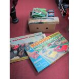 A Quantity of Mid XX Century Toys, including Subbuteo, Tri-ang, Rockets Lap Counter, Playcraft '