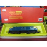 A Hornby "OO" Gauge/4mm Ref No. R.758 Class 35 "Hymek" Bo-Bo Diesel Locomotive, BR blue R/No. D7063,