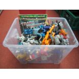 A Quantity of Circa 1980's Transformers Toys, including G1, by Hasbro, Takara, variants include