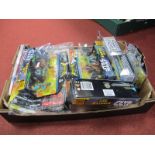 A Quantity of Modern Star Wars Themed Toys, Model Figure, by Hasbro, Tiger Electronics to include