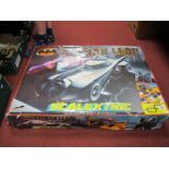A Scalextric #C.563 Batman Leap Slot Racing Set, including two slot cars,track, accessories,
