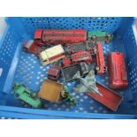 A Quantity of Mainly Mid XX Century Dinky Toys, mainly commercial vehicles, all playworn.