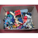 A Quantity of Circa 1980's GI Transformers Toys, by Bandai, Hasbro, including commercial vehicles,