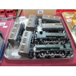 Two "OO" Gauge/4mm Unboxed Great Western 0-6-0 Steam Tank Locomotives, Hornby Class 2721 G.W,