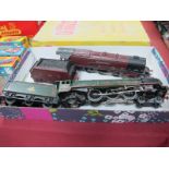 Two Hornby Dublo Three Rail "Duchess" Class 4-6-2 Steam Locomotives and Six Wheel Tenders,