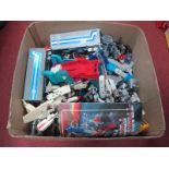 A Quantity of Circa 1980's Transformers Toys, by Hasbro, Bandai, variants include space vehicles,