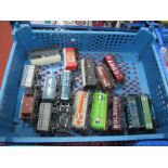 Sixteen "OO"Gauge/4mm Unboxed Items or Rolling Stock, by Hornby, Mainline etc, private owner wagons,