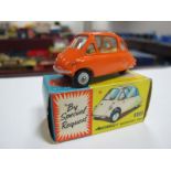 Corgi Toys No. 233 - Heinkel, orange, excellent, boxed.