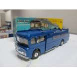 Corgi Major Toys No. 1126 - 'Ecurie Ecosse' Racing Car Transporter, dark blue, overall very good