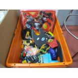 A Quantity of Modern Plastic Action Figure, Vehicle Accessories, spares/repair.