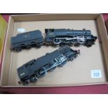 Two Hornby Dublo Two Rail Steam Locomotives, unboxed, Class 8F 2-8-0 BR black R/No. 48073, (good).