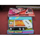 A Corgi #M5410 Radio Controlled Model VW Golf Turbo Rally Car, playworn; together with a Nylint