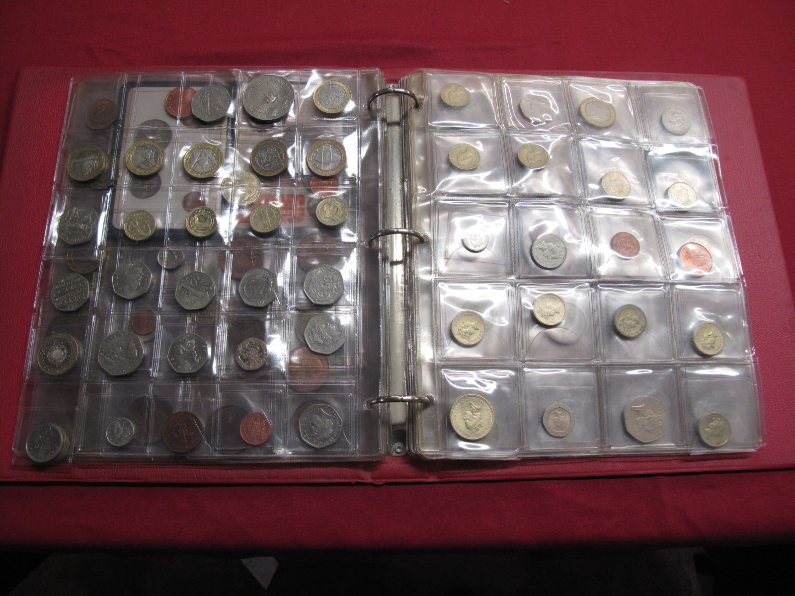 A Collection of Predominately G.B. Coins, including Five Pounds 1993, Two Pounds 2005, One Pound