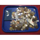 A Varied Collection of GB and Overseas Base Metal Coins, to include GB Two Pounds coin 1995 (2),