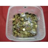 A Quantity of Predominantly G.B. Pre Decimal Coins, assorted denominations.