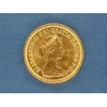 A Queen Elizabeth II Sovereign, 1978.