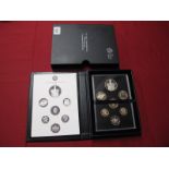 The Royal Mint 2013 United Kingdom Proof Coin Set, (7 coins), accompanied by literature, cased.