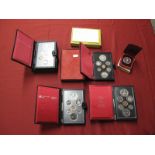 Four Royal Canadian Mint Annual Coin Sets, to include 1977, 1978, 1979, 1982, together with a