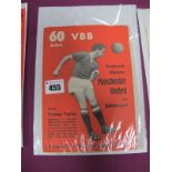 Berlin Select v. Manchester United Programme Dated 14 August 1957, twelve page issue with image of