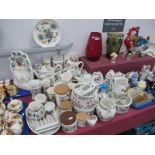 A Large Quantity of Portmeirion 'Botanic Garden' Decorative Wares, Kitchen and Bathroom Accessories,