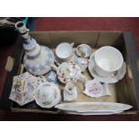 A Noritake Tea for Two set, comprising teapot, milk jug and sugar basin two cups and saucers, of