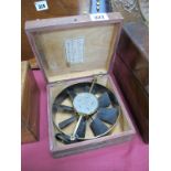 L. Casella of London, Colliery Air Meter, No. 476, Lownes Patent, five dial, in original box.