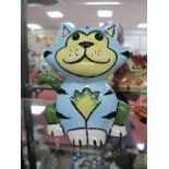 Lorna Bailey -Dexter the Cat, 11cm high.